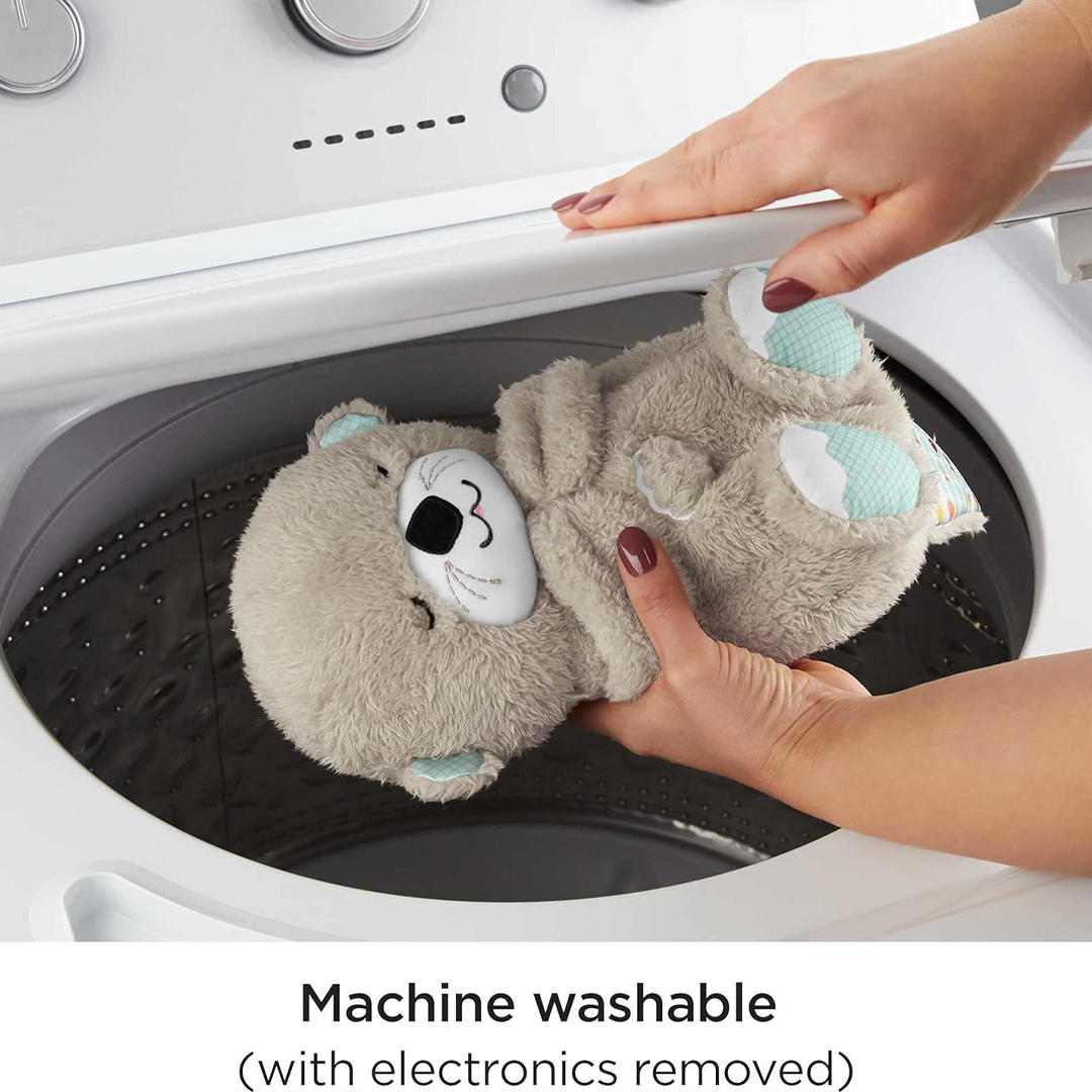 Fisher-Price Lontra Doces Sonhos Hora de Dormir com Luzes e Sons Relaxantes