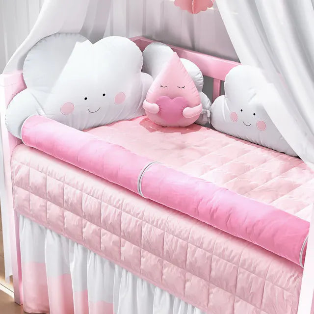 Quarto de Bebê Completo Amiguinhas Nuvem 19 Peças