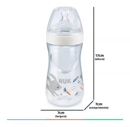 Nuk kit 4 mamadeiras starter recém nascido