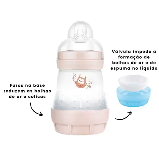 Kit 4 Mamadeiras Mam Anticólica Easy Start Gift Set