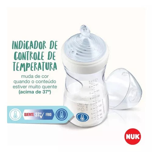 Nuk kit 4 mamadeiras starter recém nascido