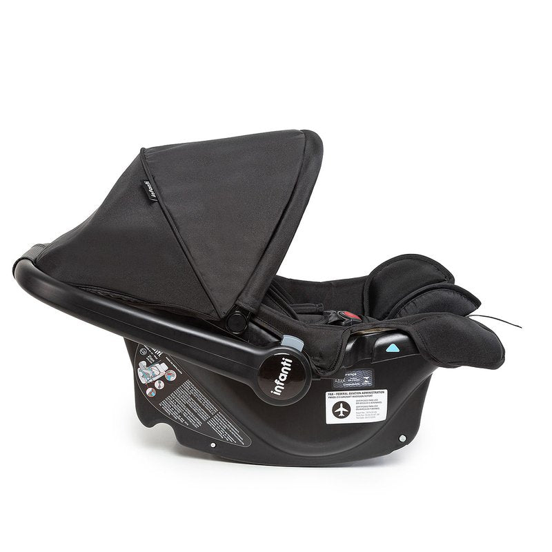 Carrinho de Bebê Infanti Epic 360° Travel System Trio Isofix Preto Ouro