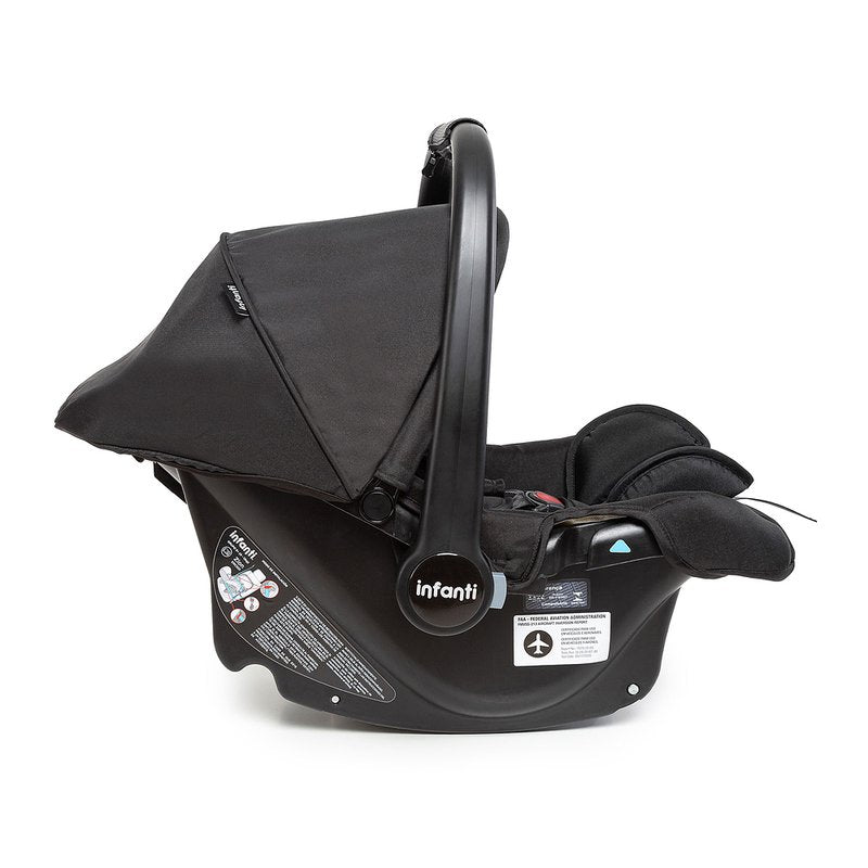 Carrinho de Bebê Infanti Epic 360° Travel System Trio Isofix Preto Ouro