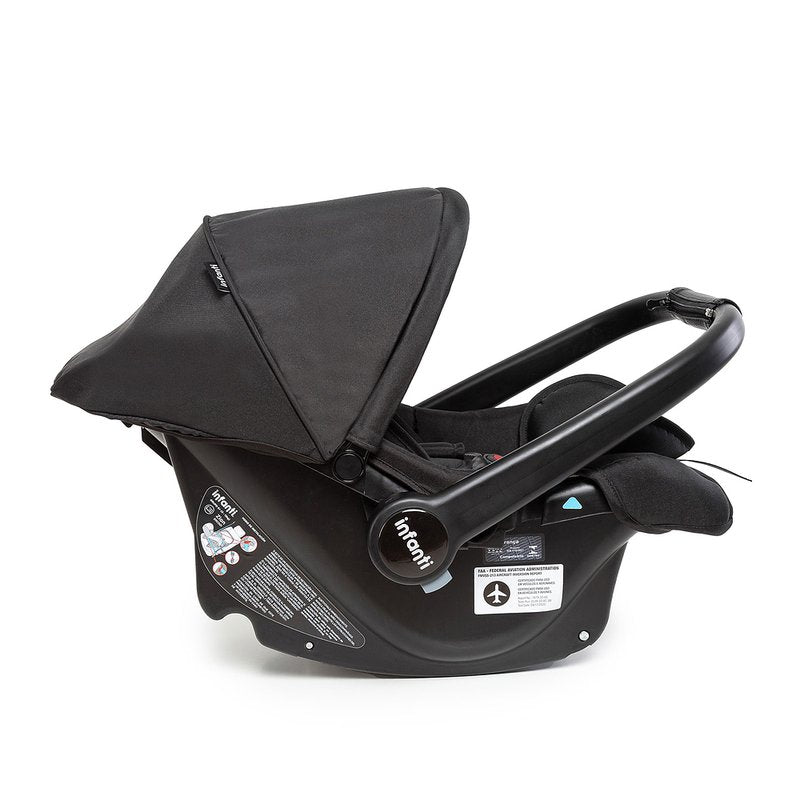 Carrinho de Bebê Infanti Epic 360° Travel System Trio Isofix Preto Ouro