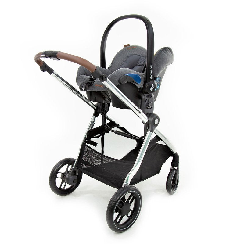 Carrinho de Bebê Maxi-Cosi Anna³ Travel System Trio Luxe Twillic Grey