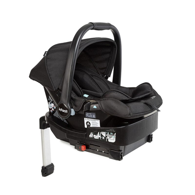 Carrinho de Bebê Infanti Epic 360° Travel System Trio Isofix Preto Ouro