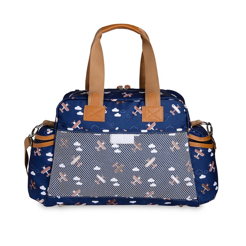 Bolsa de Maternidade Térmica Masterbag Baby Everyday Avião Marinho