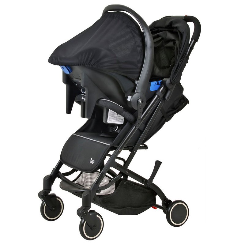 Carrinho de Bebê Burigotto Zap de 0 a 15kg Black