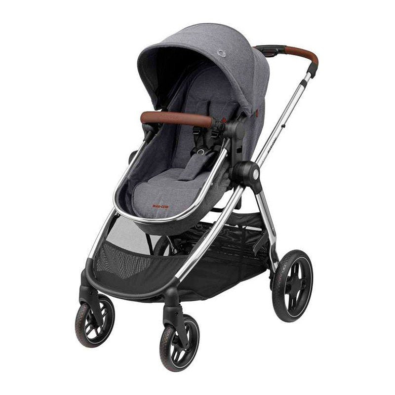 Carrinho de Bebê Maxi-Cosi Anna³ Travel System Trio Luxe Twillic Grey