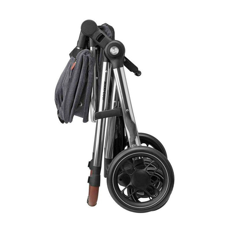 Carrinho de Bebê Maxi-Cosi Anna³ Travel System Trio Luxe Twillic Grey