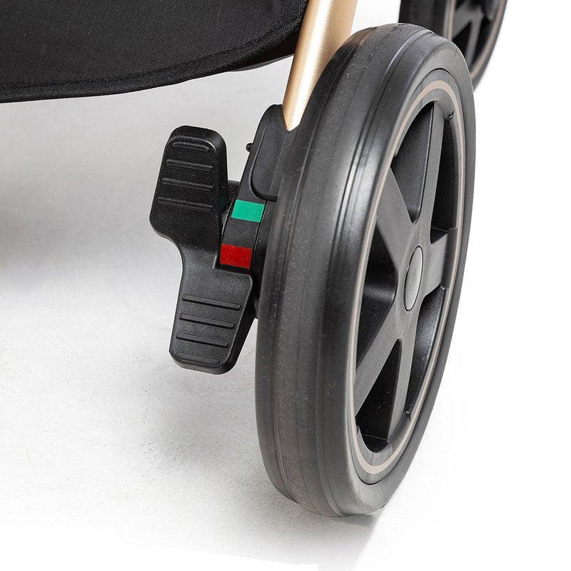 Carrinho de Bebê Infanti Epic 360° Travel System Trio Isofix Preto Ouro