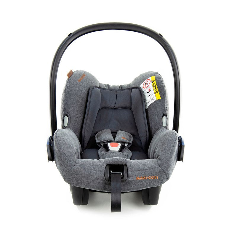 Carrinho de Bebê Maxi-Cosi Anna³ Travel System Trio Luxe Twillic Grey