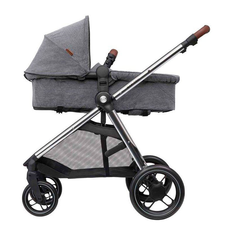 Carrinho de Bebê Maxi-Cosi Anna³ Travel System Trio Luxe Twillic Grey