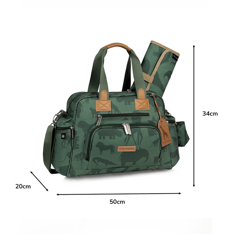 Bolsa de Maternidade Térmica Masterbag Baby Everyday Safari Verde