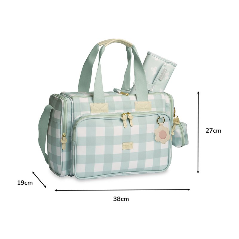 Bolsa de Maternidade Térmica Masterbag Baby Anne Margarida Menta