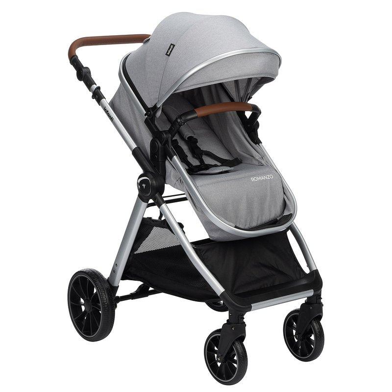 Carrinho de Bebê Infanti Romanzo Duo Travel System Cinza