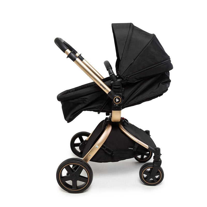 Carrinho de Bebê Infanti Epic 360° Travel System Trio Isofix Preto Ouro