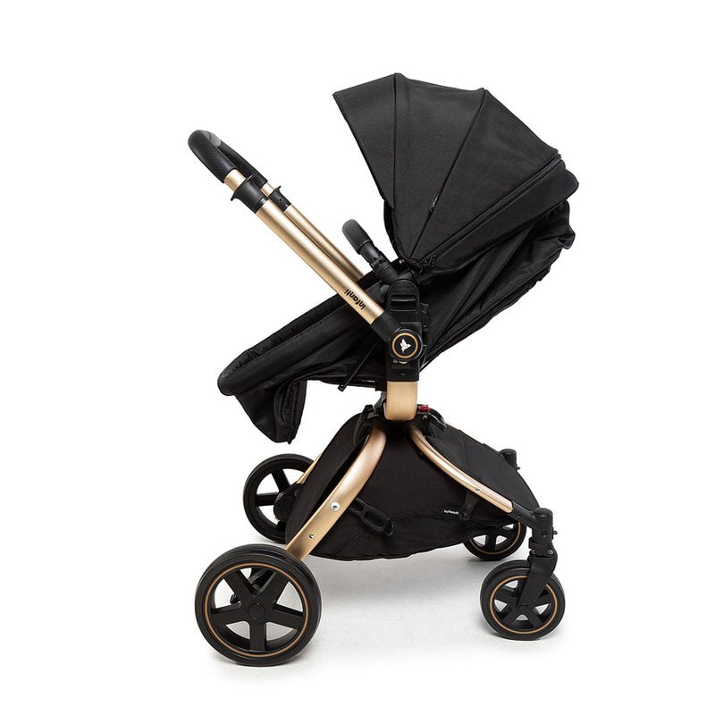 Carrinho de Bebê Infanti Epic 360° Travel System Trio Isofix Preto Ouro