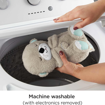 Fisher-Price Lontra Doces Sonhos Hora de Dormir com Luzes e Sons Relaxantes