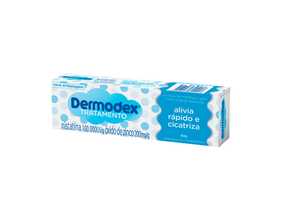 Kit 6 Dermodex Tratamento Pomada Para Tratamento De Assaduras 60g