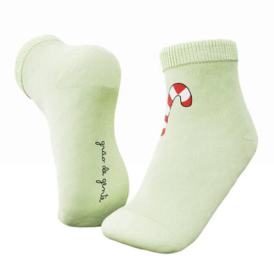 Meia Infantil Pirulito Verde