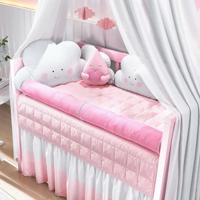 Quarto de Bebê Completo Amiguinhas Nuvem 19 Peças