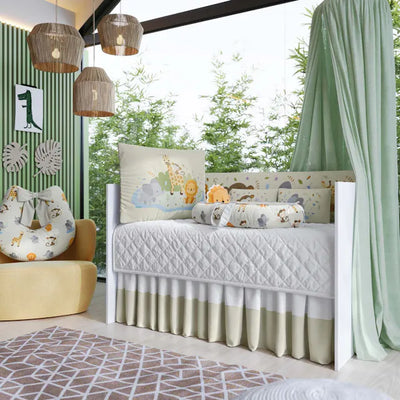 Quarto de Bebê Completo Selva Baby 20 Peças