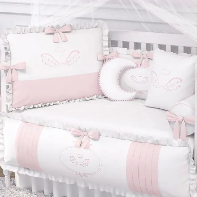 Kit Berço Anjo Rosa
