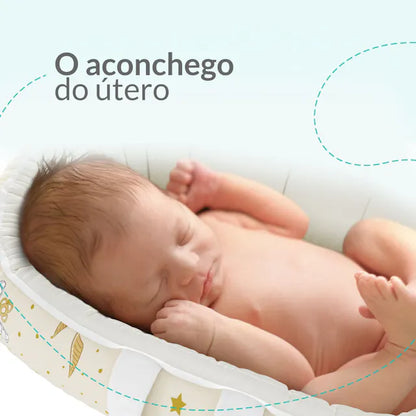 Ninho para Bebê Redutor de Berço Harry Potter Coruja Edwiges 80cm