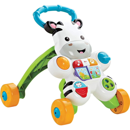 Andador e Apoiador para bebês, Formato Zebra, Com Sons Educativo, a partir de 6 meses