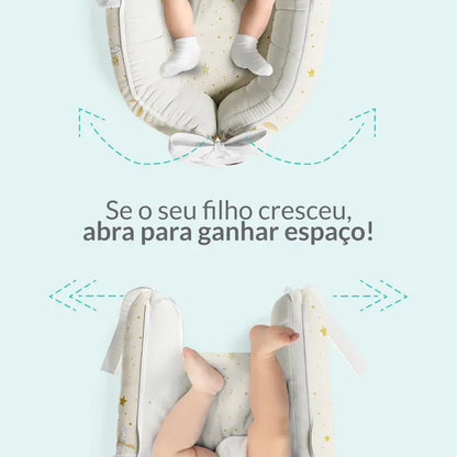 Ninho para Bebê Redutor de Berço Harry Potter Coruja Edwiges 80cm