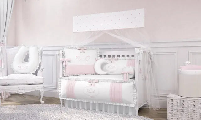 Kit Berço Anjo Rosa