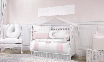 Kit Berço Anjo Rosa