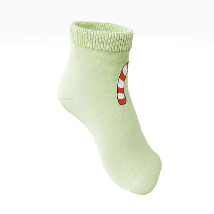 Meia Infantil Pirulito Verde