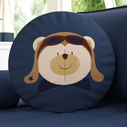 Quarto de Bebê Completo Urso Aviador 32 Peças