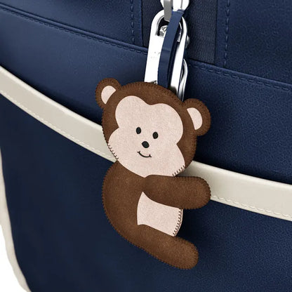 Kit Bolsas Maternidade Safári Lúdico Azul Marinho 03 Peças