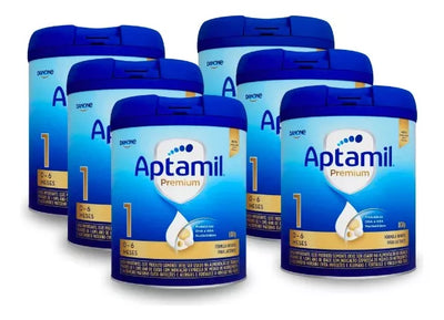 Fórmula Infantil Aptamil Premium 1 800g Danone (6 Unidades)