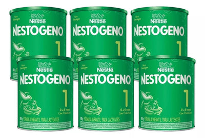 Kit Nestogeno 1 Nestlé (6 Latas De 800g) - Fórmula Infantil