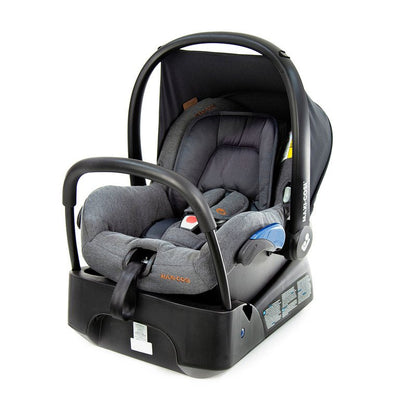 Carrinho de Bebê Maxi-Cosi Anna³ Travel System Trio Luxe Twillic Grey