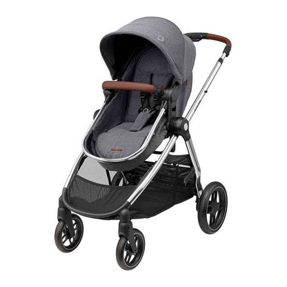 Carrinho de Bebê Maxi-Cosi Anna³ Travel System Trio Luxe Twillic Grey