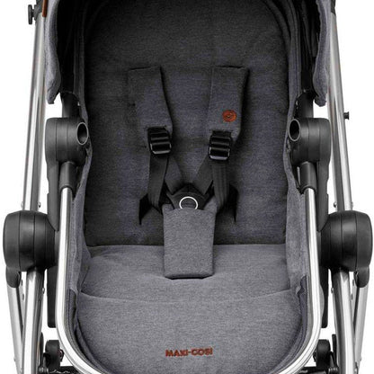 Carrinho de Bebê Maxi-Cosi Anna³ Travel System Trio Luxe Twillic Grey